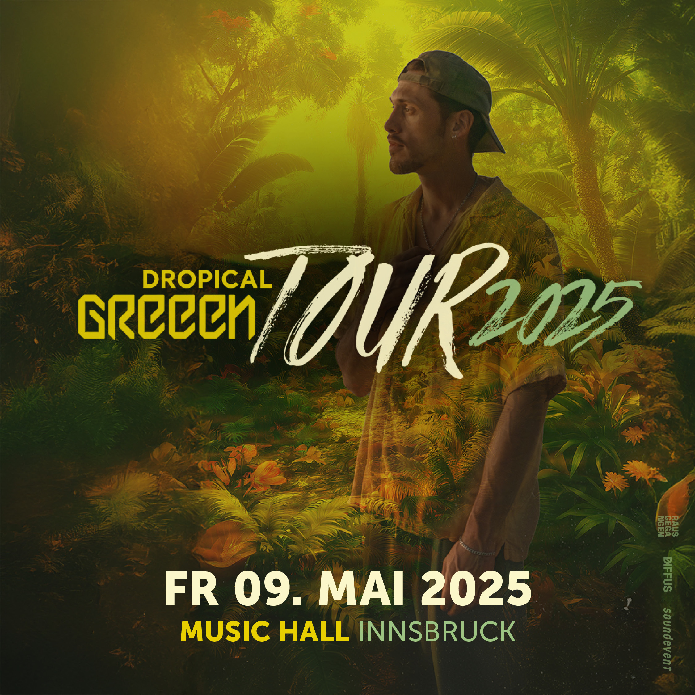 GReeeN am 9. May 2025 @ Music Hall Innsbruck.