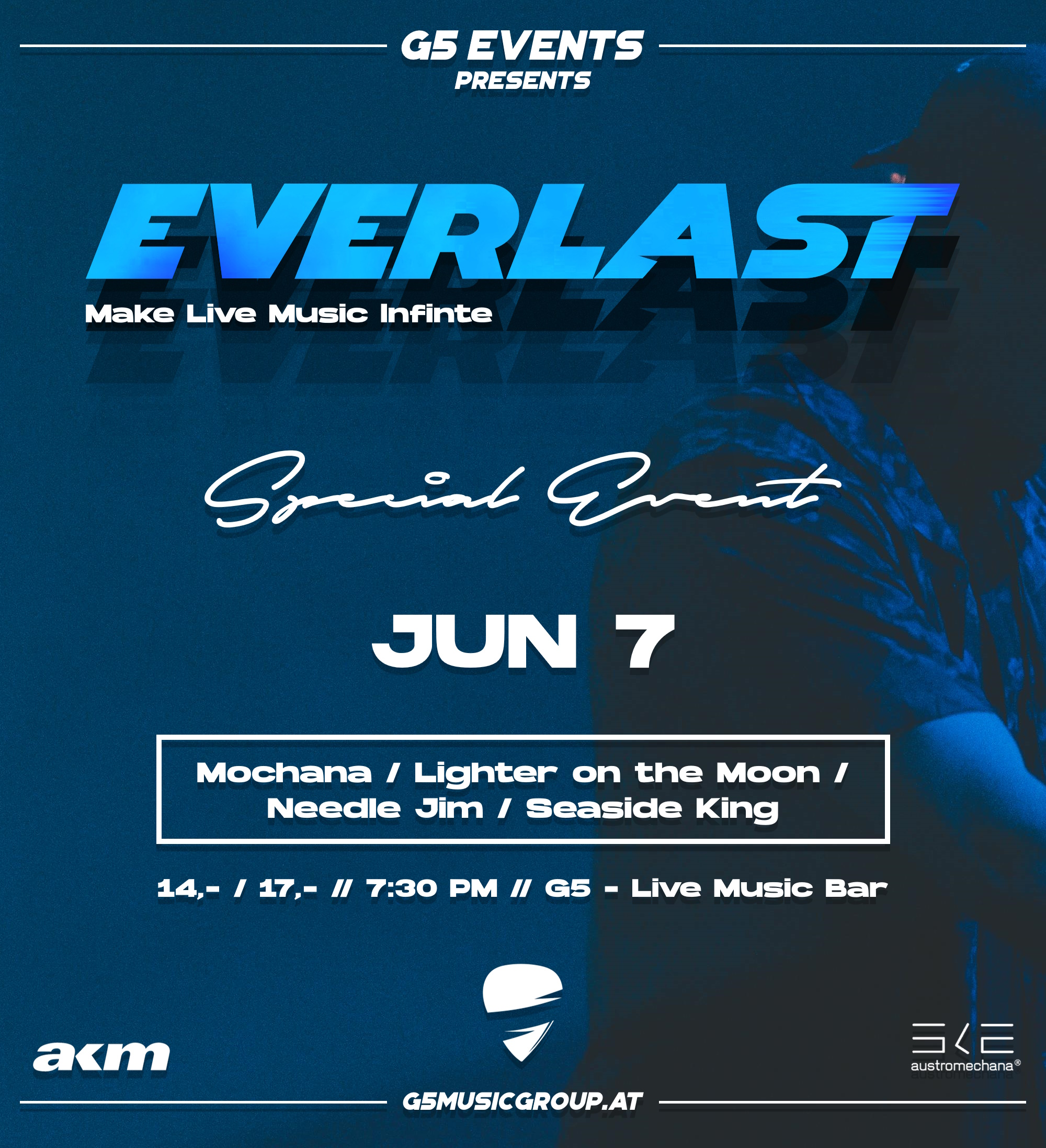 Everlast am 7. June 2024 @ G5 Live-Music-Bar.