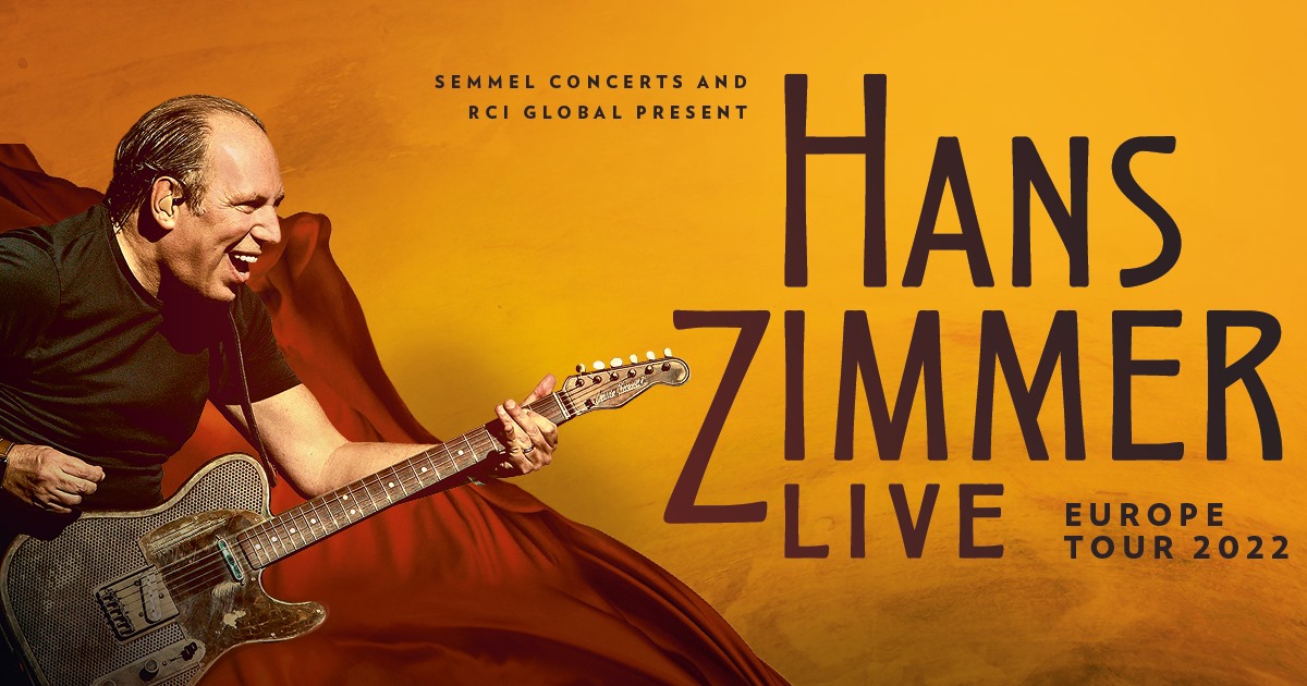 Hans Zimmer live! am 12. April 2022 @ Wiener Stadthalle - Halle D.
