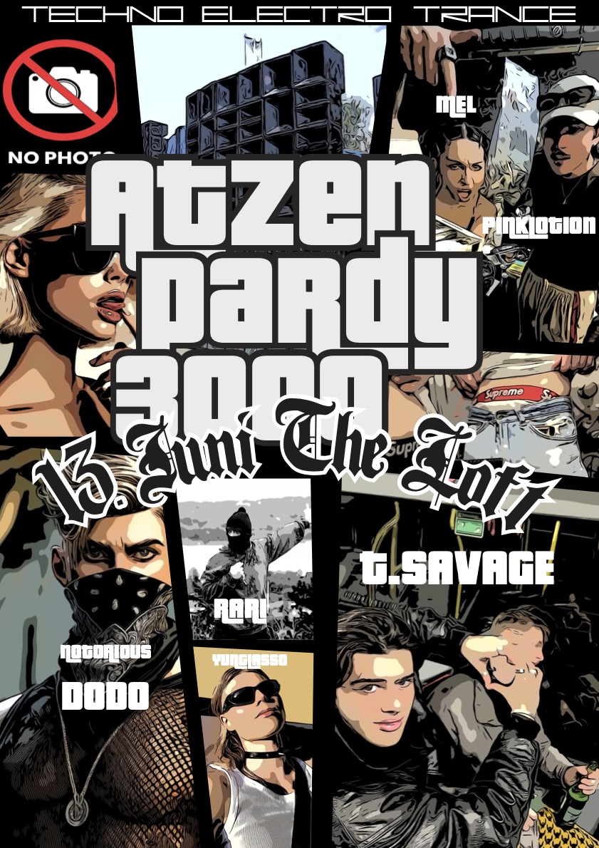 Atzen Pardy 3000 am 13. June 2024 @ The Loft.