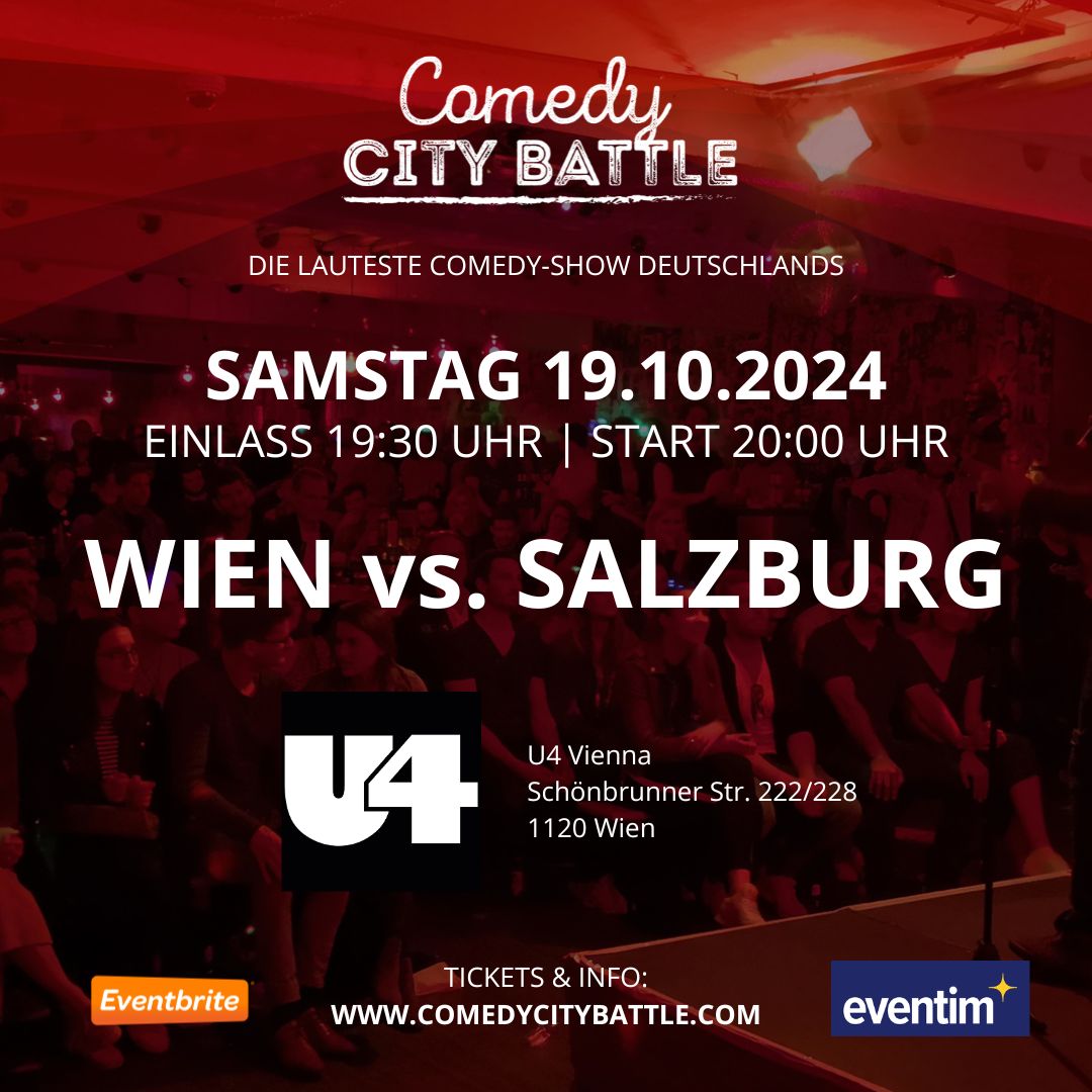 Comedy City Battle am 19. October 2024 @ U4.