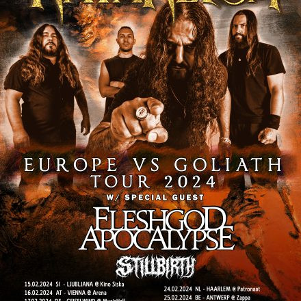 KATAKLYSM (can) + FLESHGOD APOCALYPSE (ita) + STILLBIRTH (ger)