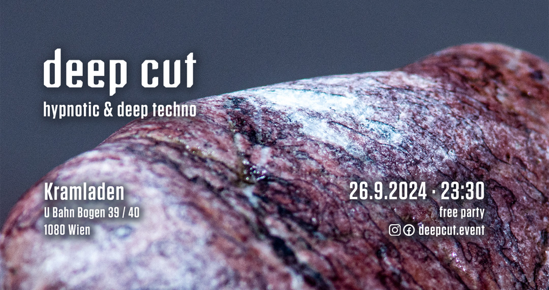 deep cut w/ Johannes Haidin - Hypnotic & Deep Techno @Kramladen am 26. September 2024 @ Kramladen.