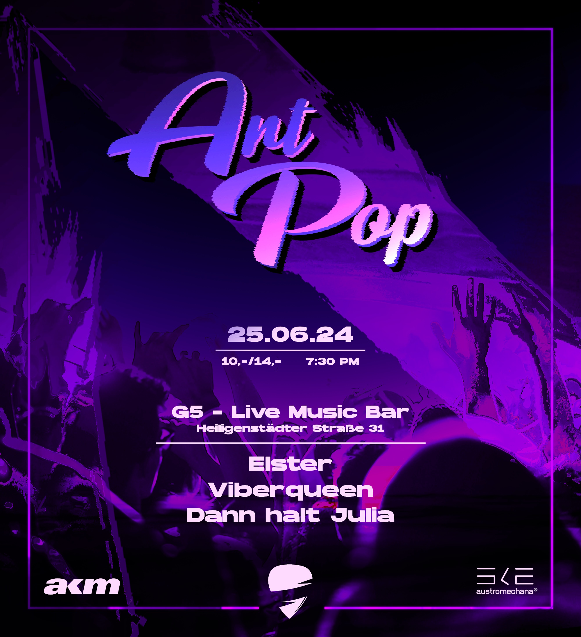 Art Pop am 25. June 2024 @ G5 Live-Music-Bar.