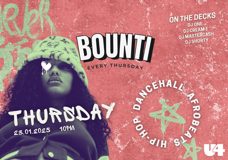 Bounti Club am 23. January 2025 @ U4.