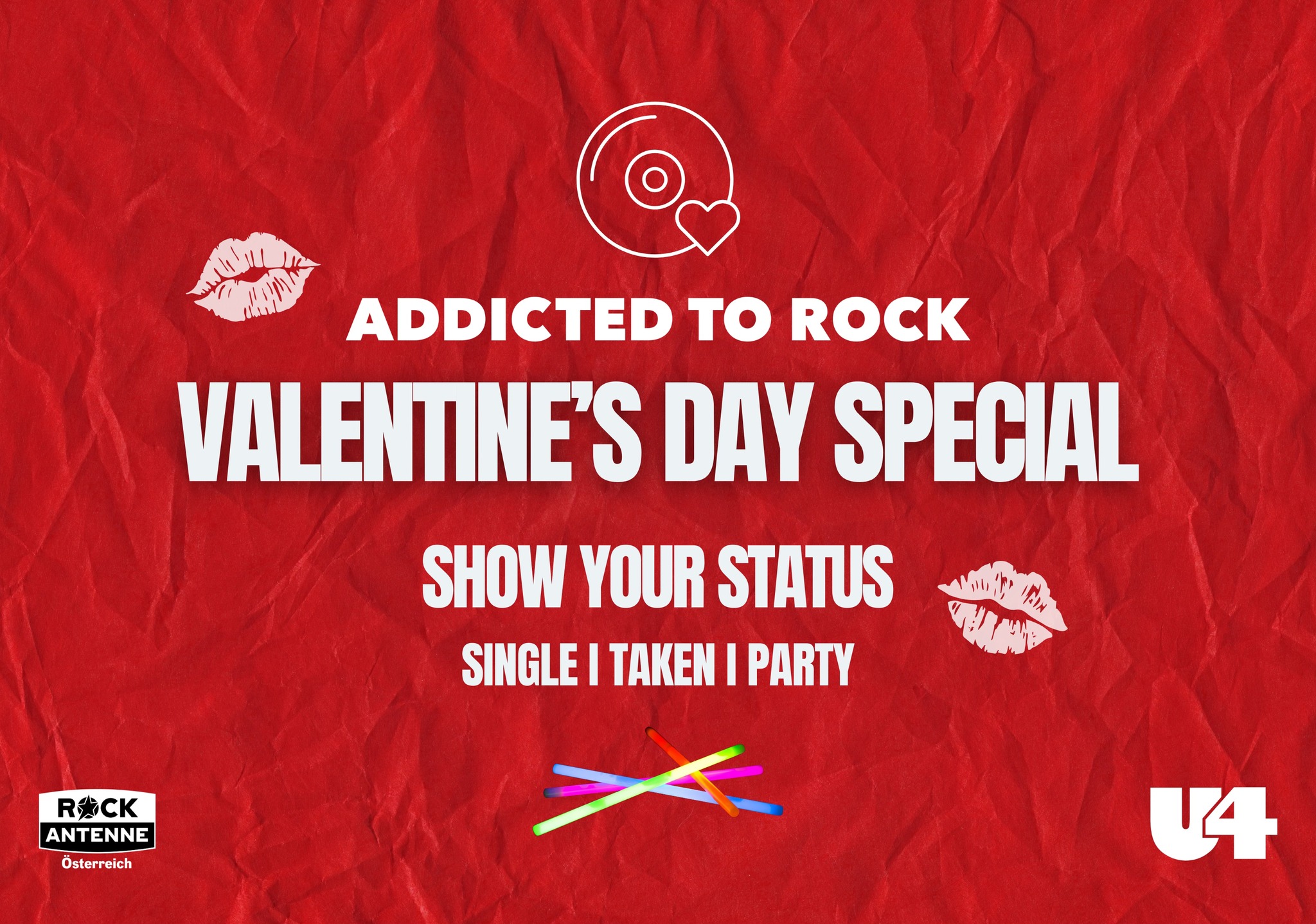 Addicted to Rock - Valentine's Day Special am 14. February 2025 @ U4.