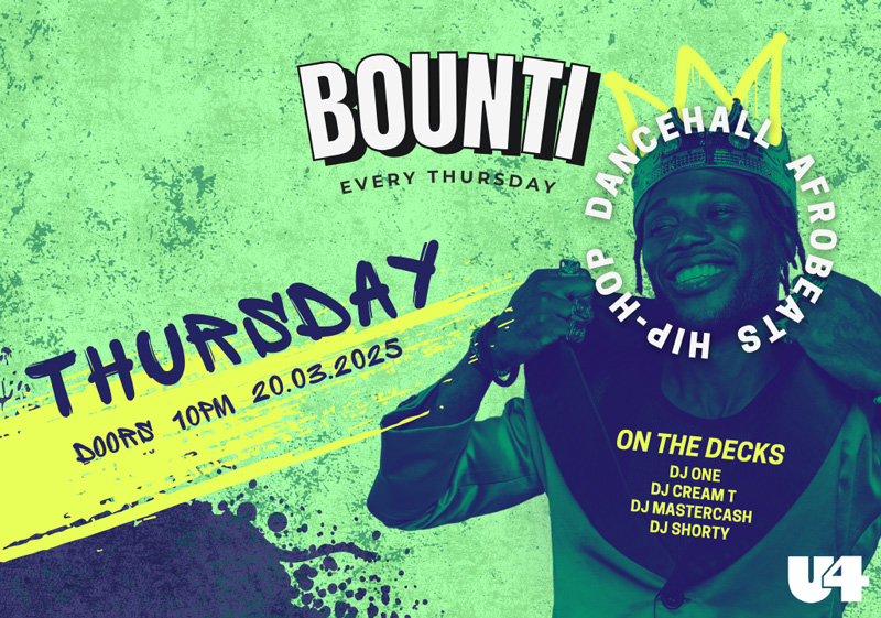 Bounti Club am 20. March 2025 @ U4.