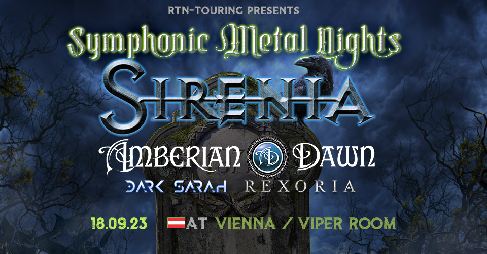 Sirenia I Amberian Dawn I Dark Sarah I Rexoria am 18. September 2023 @ Viper Room.