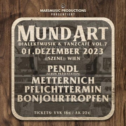 mundart – dialektmusik & tanzcafé vol.7