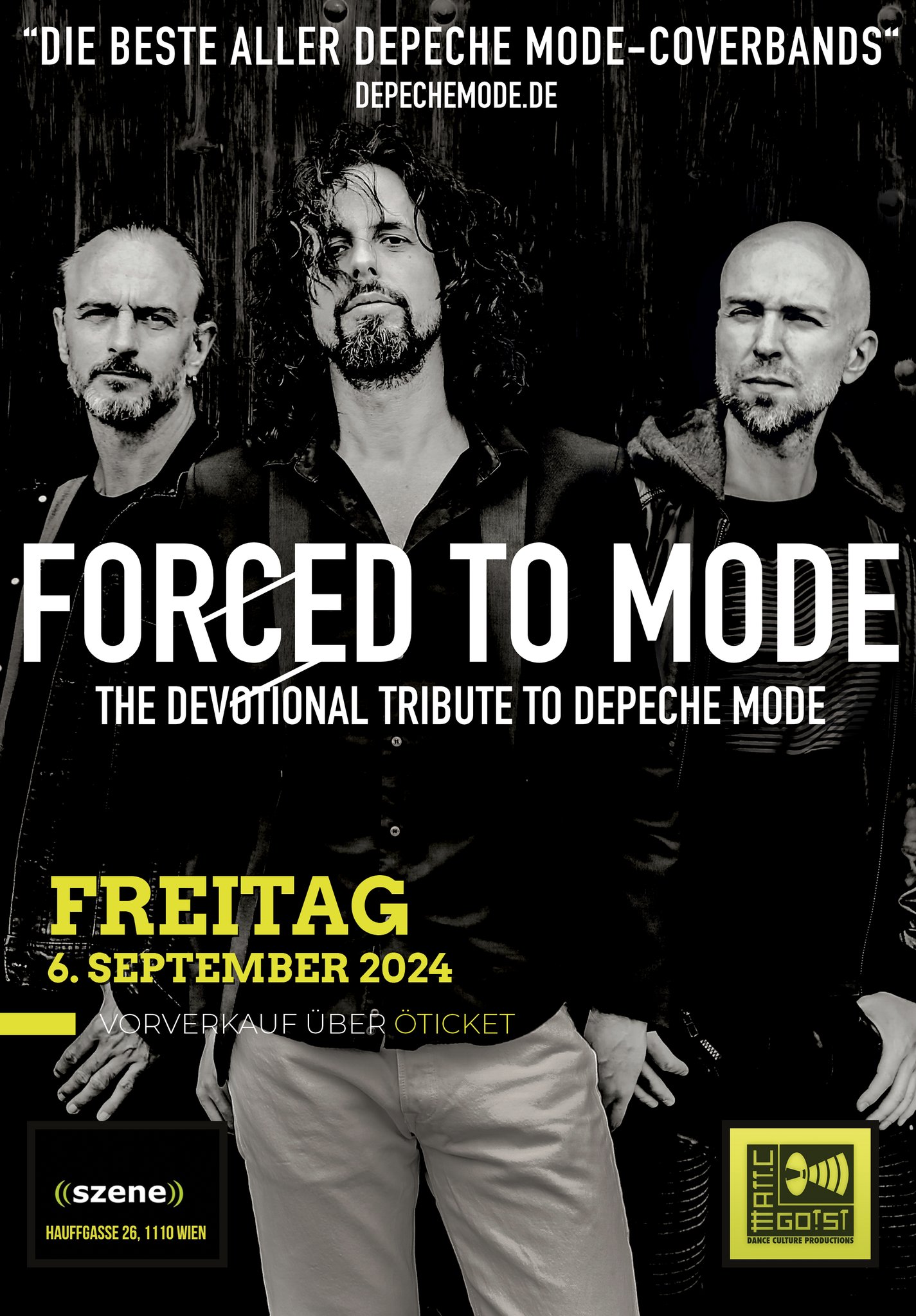 Forced To Mode am 6. September 2024 @ Szene Wien.