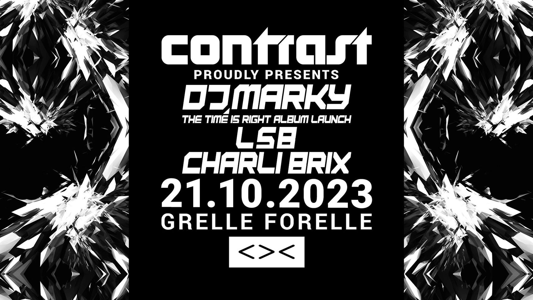 CONTRAST x CRITICAL MUSIC am 21. October 2023 @ Grelle Forelle.
