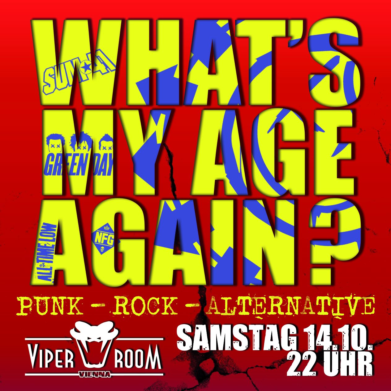 Whats My Age Again? am 14. October 2023 @ Viper Room.