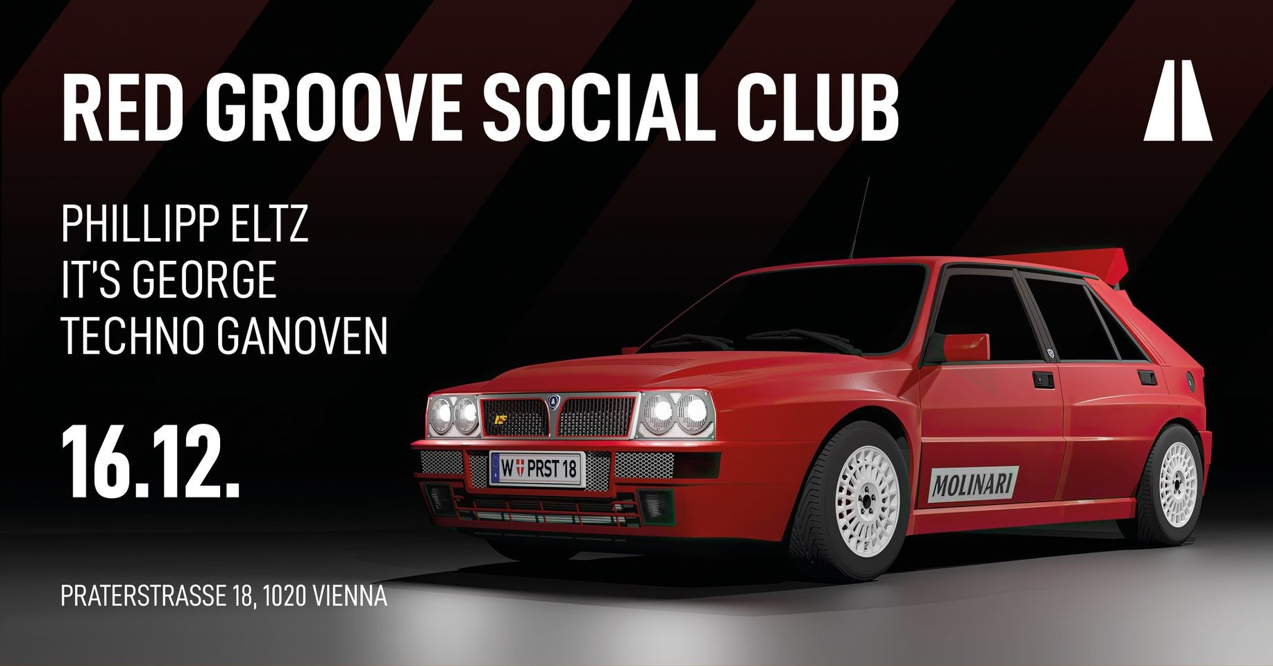 THE RED GROOVE am 16. December 2023 @ Praterstrasse / PRST.