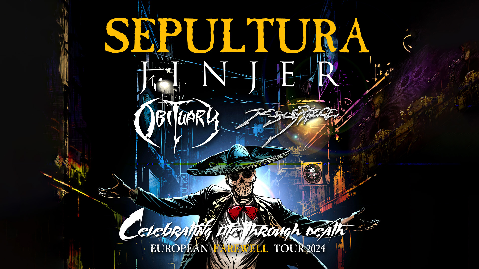 Sepultura am 20. November 2024 @ Raiffeisen Halle im Gasometer.