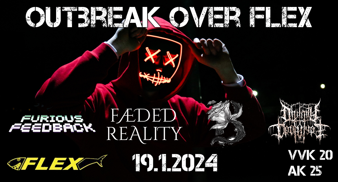 Outbreak over Flex am 19. January 2024 @ Flex.