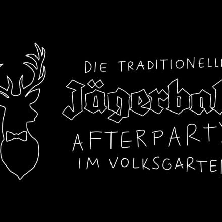 Die traditionelle Jägerball Afterparty im Volksgarten