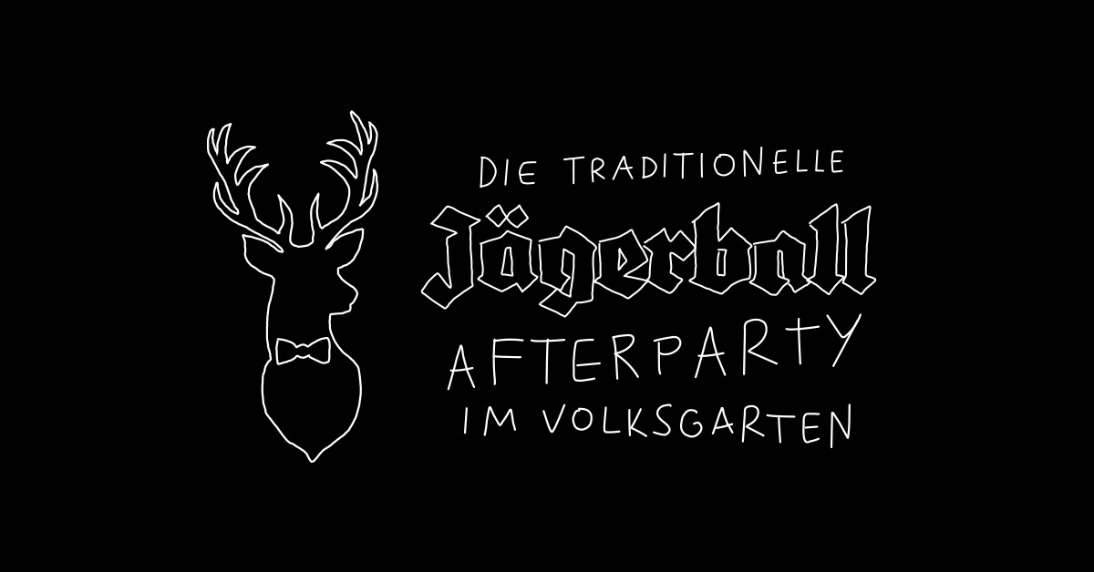 Die traditionelle Jägerball Afterparty im Volksgarten am 29. January 2024 @ Volksgarten.