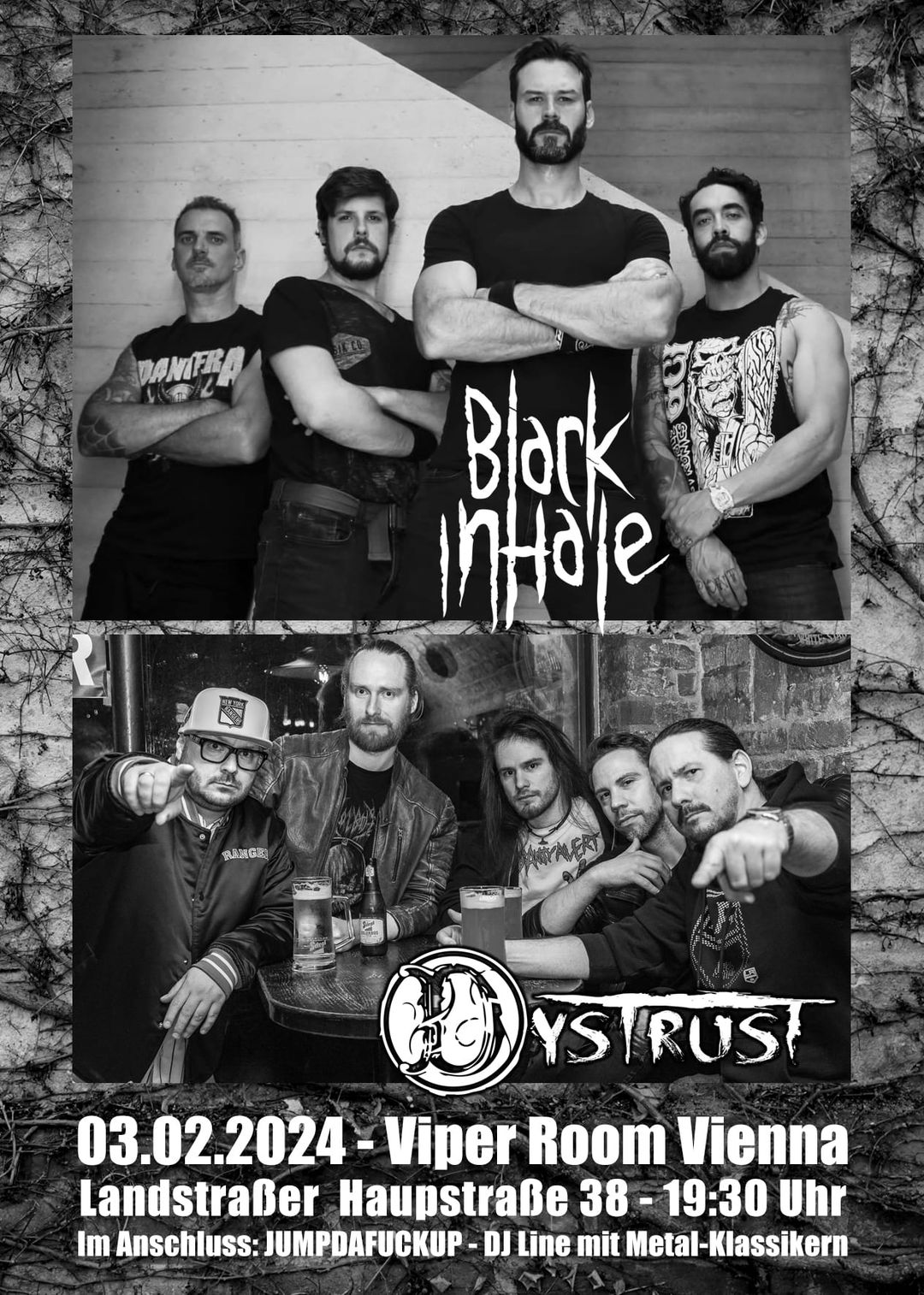 BLACK INHALE, DYSTRUST am 3. February 2024 @ Viper Room.