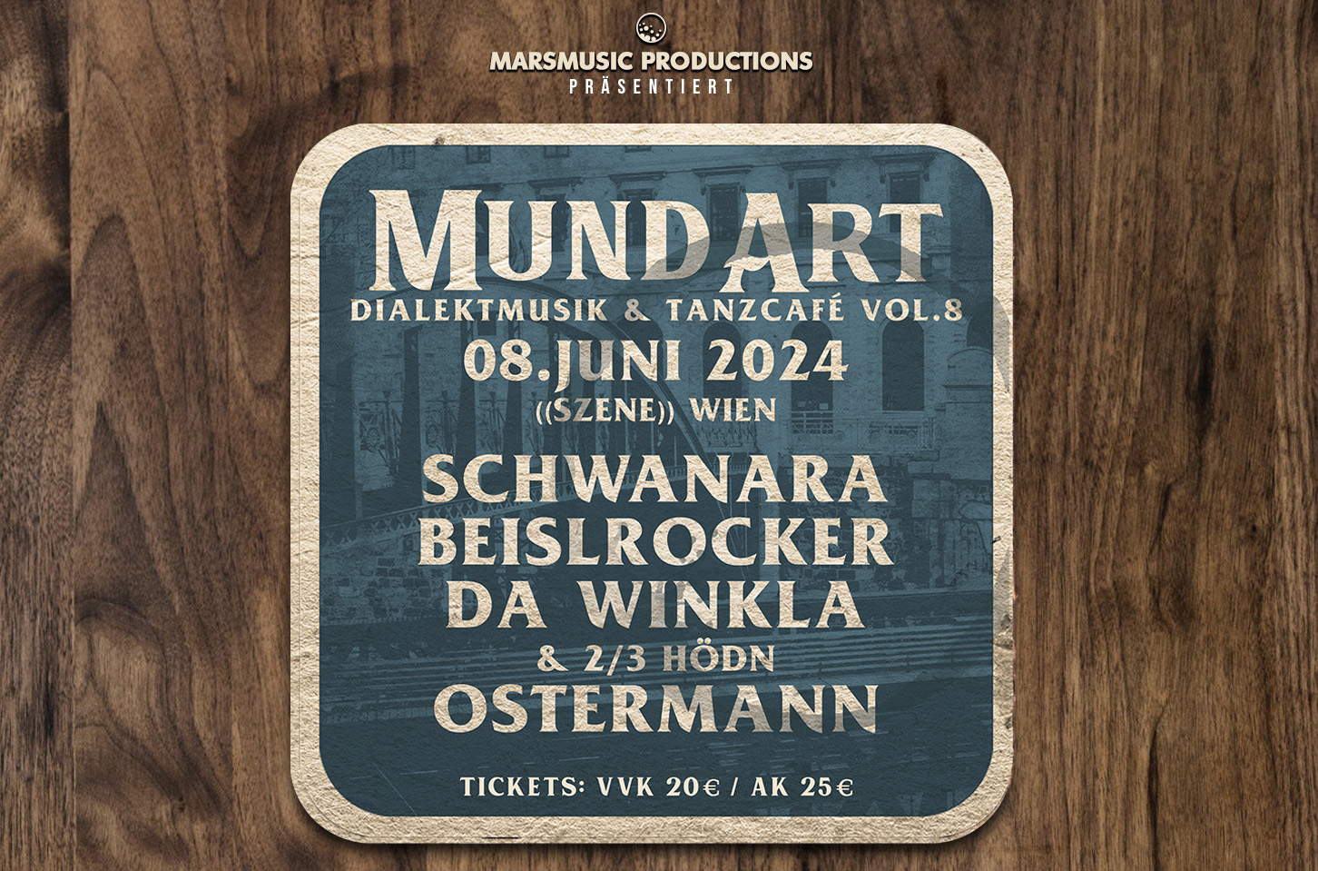 MundArt Vol. 8 am 8. June 2024 @ Szene Wien.