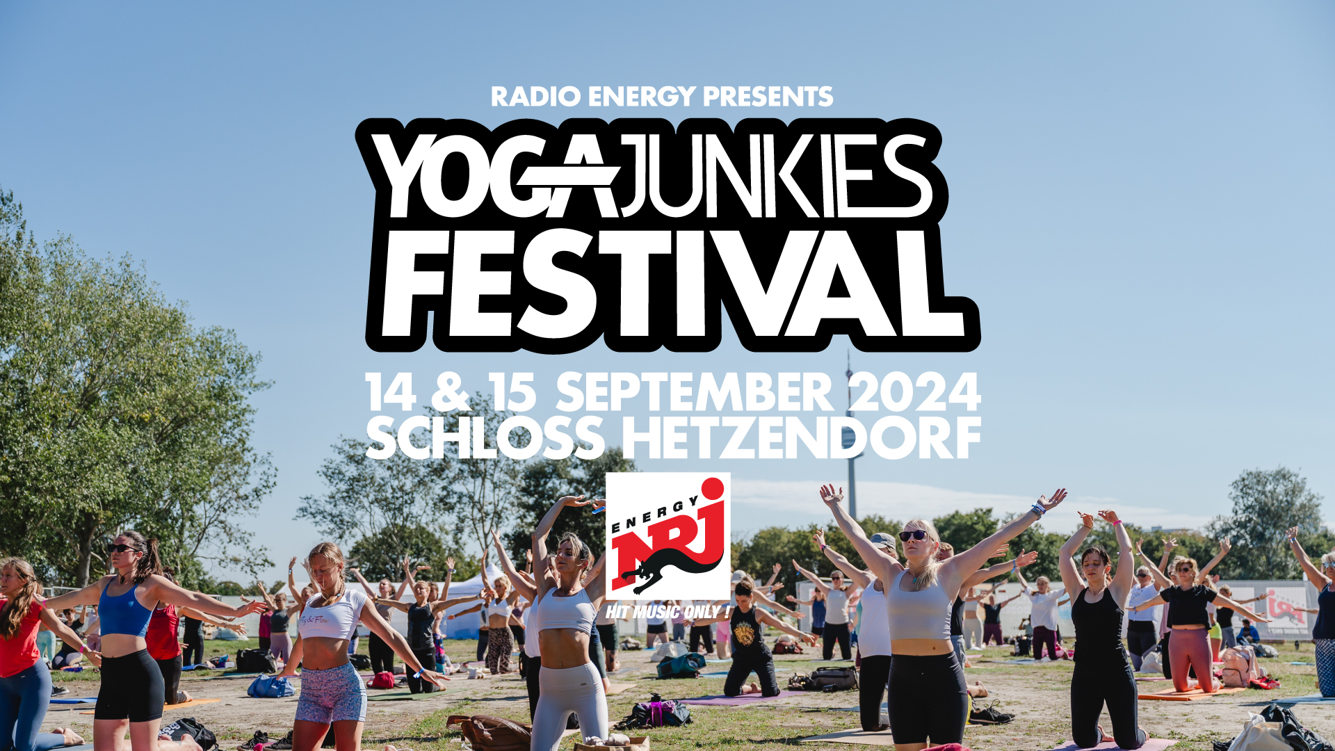 Yoga Junkies Festival 2024 am 14. September 2024 @ Schloss Hetzendorf.