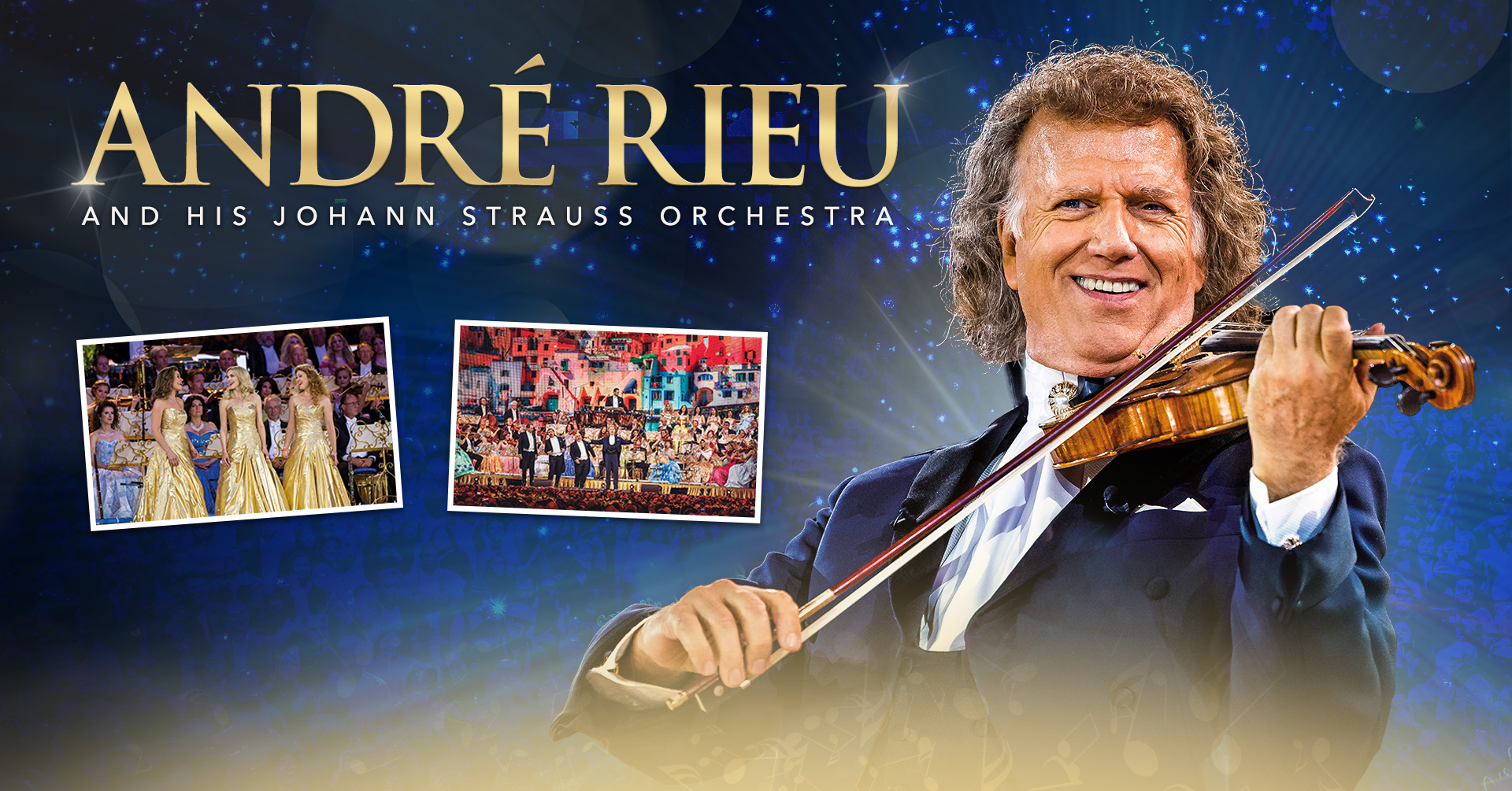 André Rieu und sein Johann Strauß Orchester am 8. November 2024 @ Wiener Stadthalle.