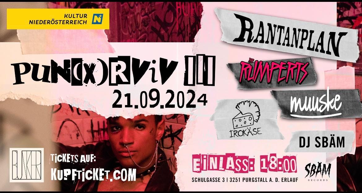 Punx Revival III am 21. September 2024 @ bunker kollektiv.