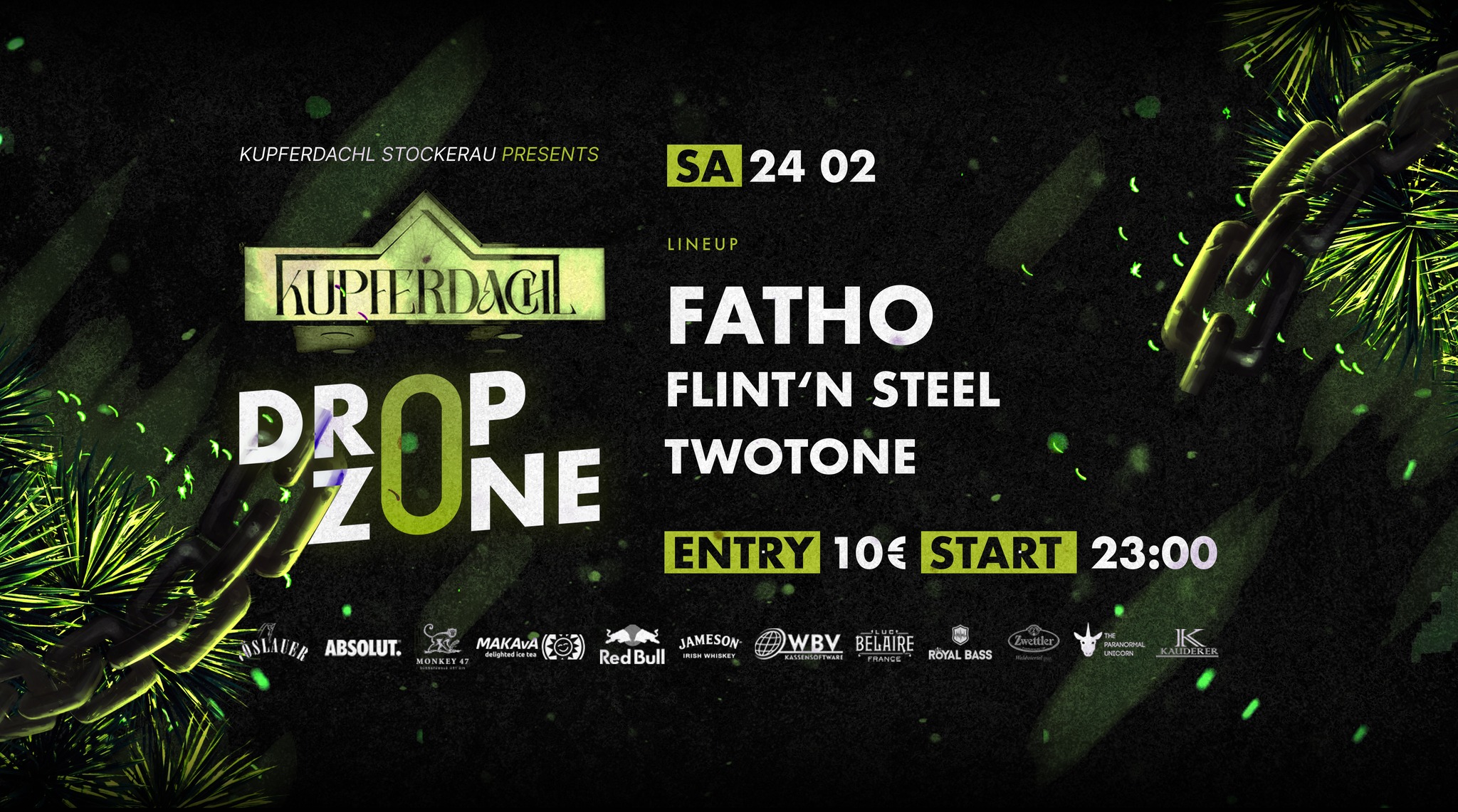 Drop Zone am 24. February 2024 @ Kupferdachl.