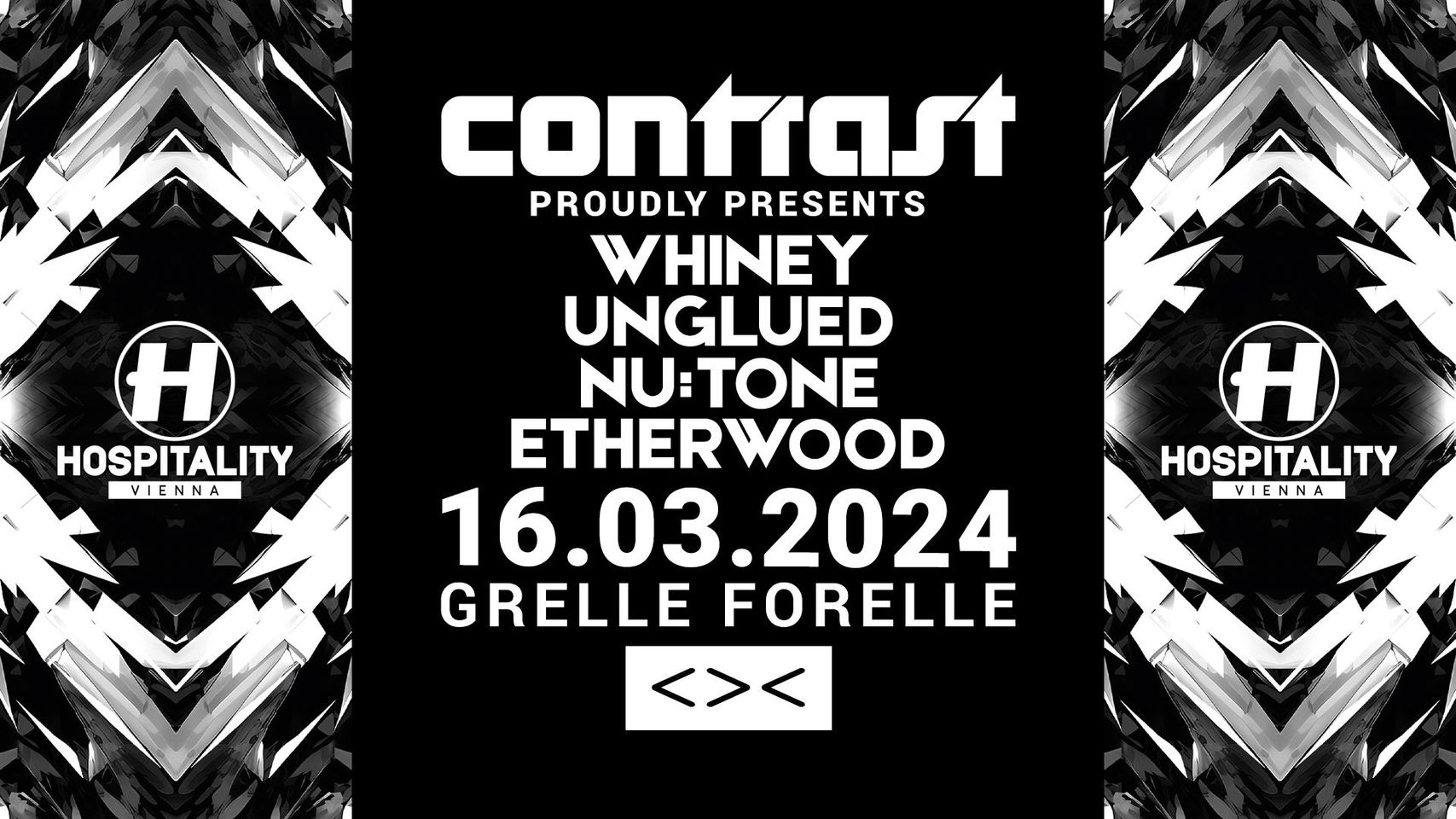 Contrast am 16. March 2024 @ Grelle Forelle.