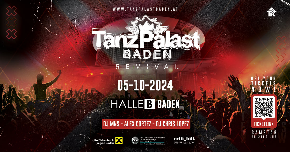 Tanzpalast Baden Revival am 5. October 2024 @ Halle B.