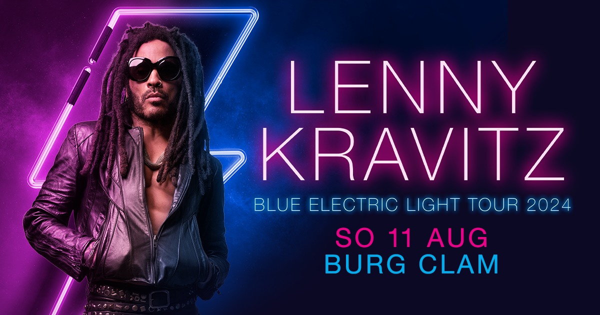 Lenny Kravitz am 11. August 2024 @ Burg Clam.