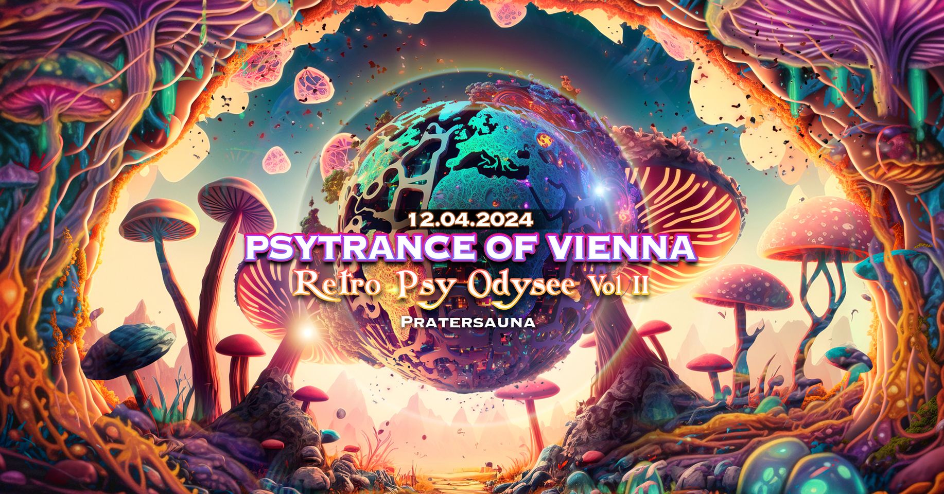 Psytrance of Vienna am 12. April 2024 @ Pratersauna.