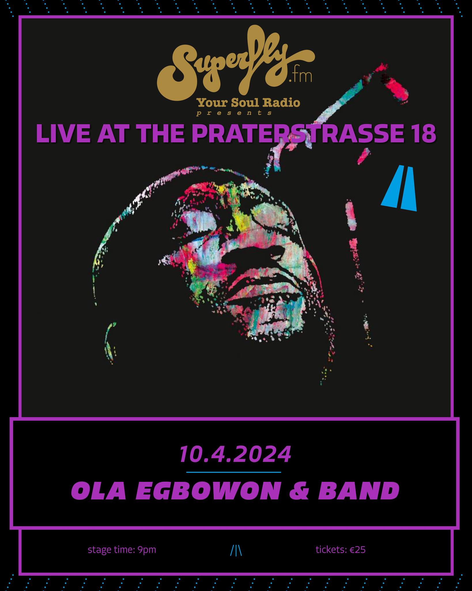 Ola Egbowon & Band am 10. April 2024 @ Praterstrasse / PRST.