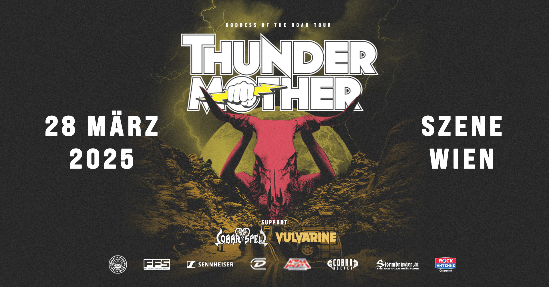 Thundermother am 28. March 2025 @ Szene Wien.