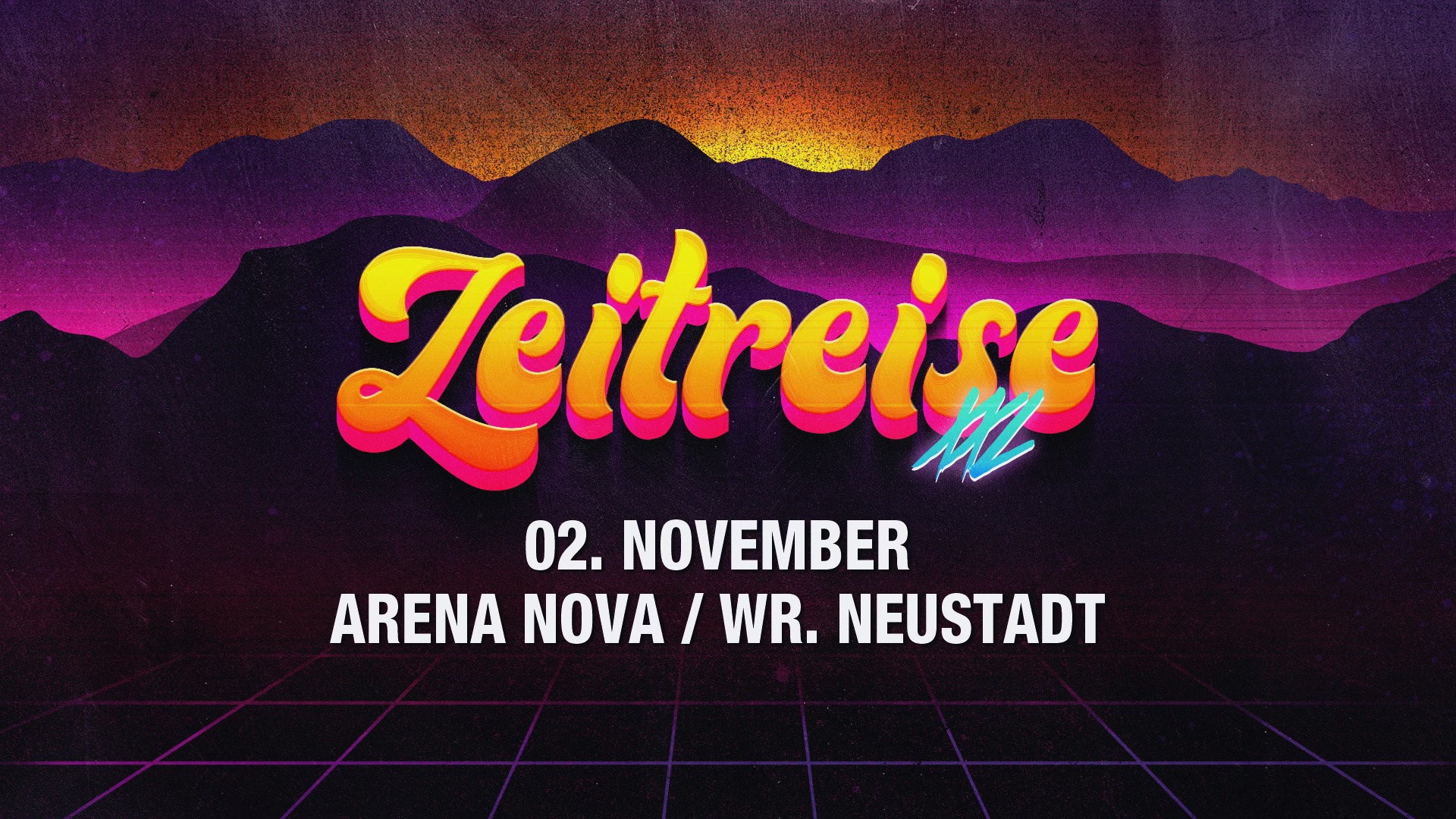 Zeitreise XXL am 2. November 2024 @ Arena Nova.