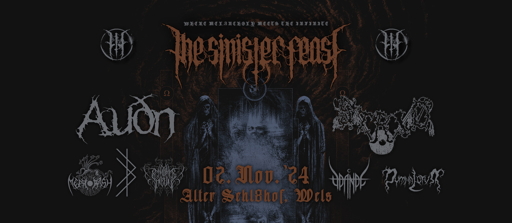 The Sinister Feast 2024 am 2. November 2024 @ Alter Schlachthof Wels.