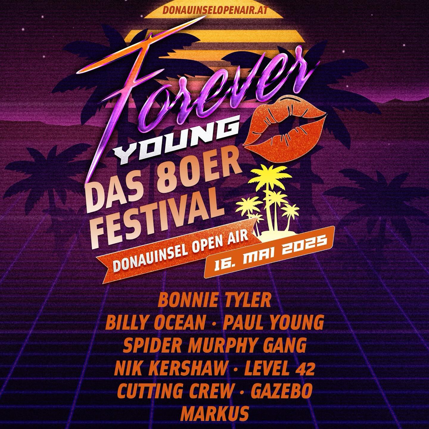 Forever Young am 16. May 2025 @ Donauinsel.