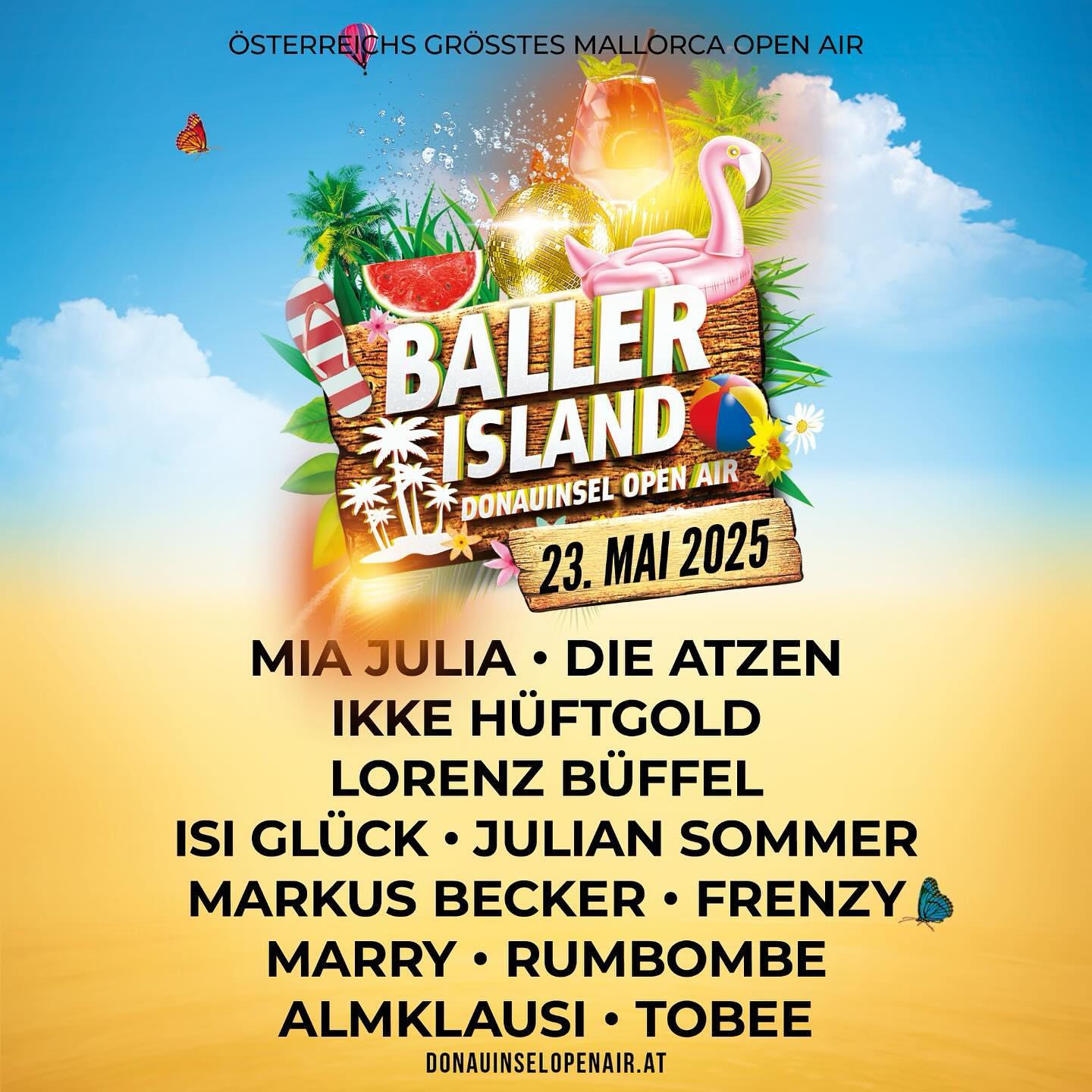 Baller Island 2025 am 23. May 2025 @ Donauinsel.