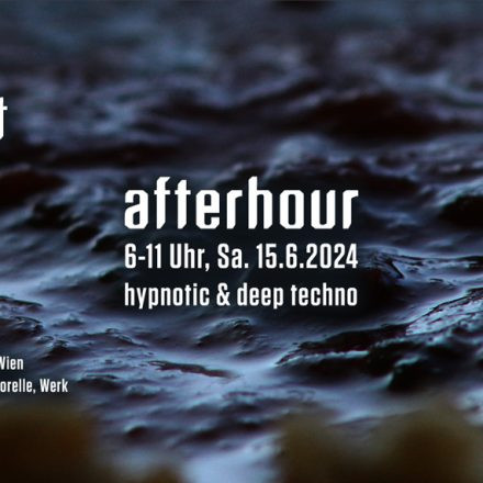 deep cut afterhour - hypnotic & deep techno @ black market