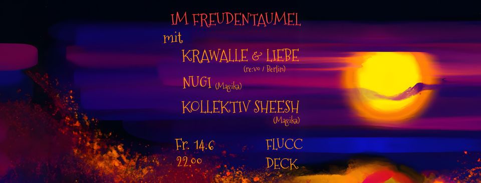 Im Freudentaumel am 14. June 2024 @ Flucc.