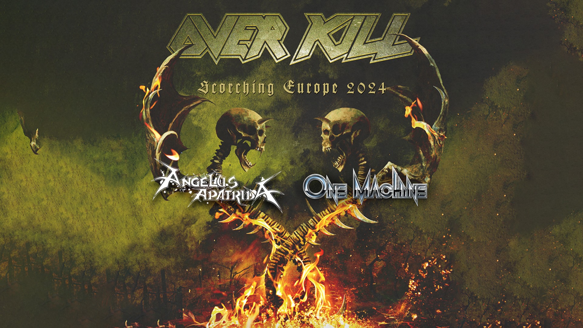 Overkill am 11. September 2024 @ Szene Wien.