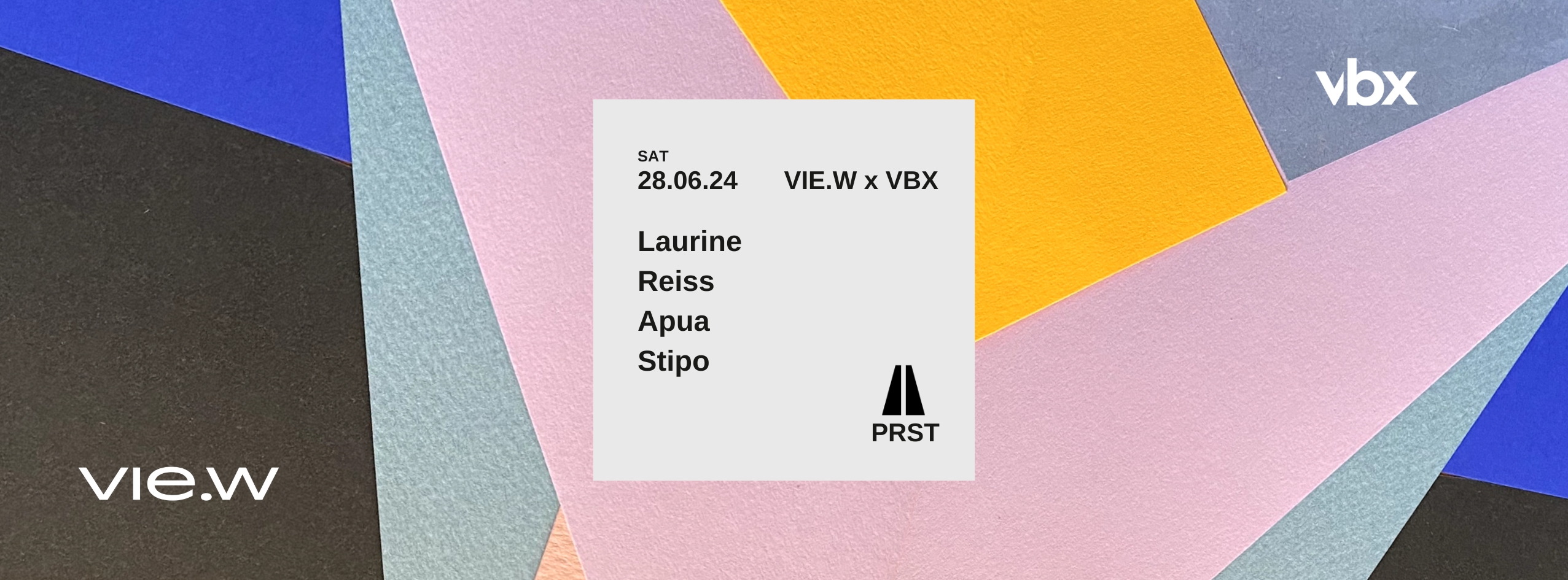 VIE.W x VBX am 28. June 2023 @ Praterstrasse / PRST.