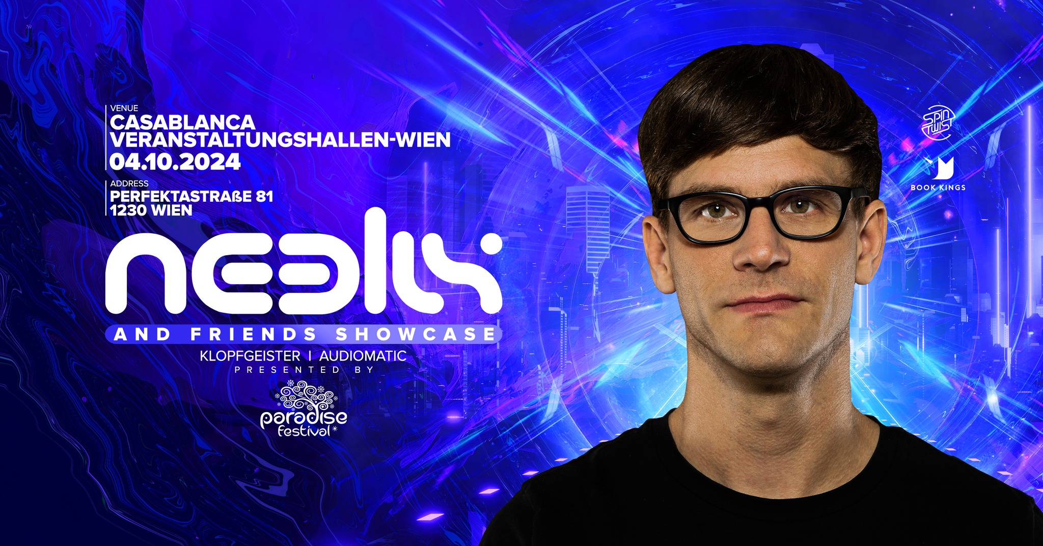 Neelix & Friends Showcase | Vienna am 4. October 2024 @ Casablanca Veranstaltungssaal.