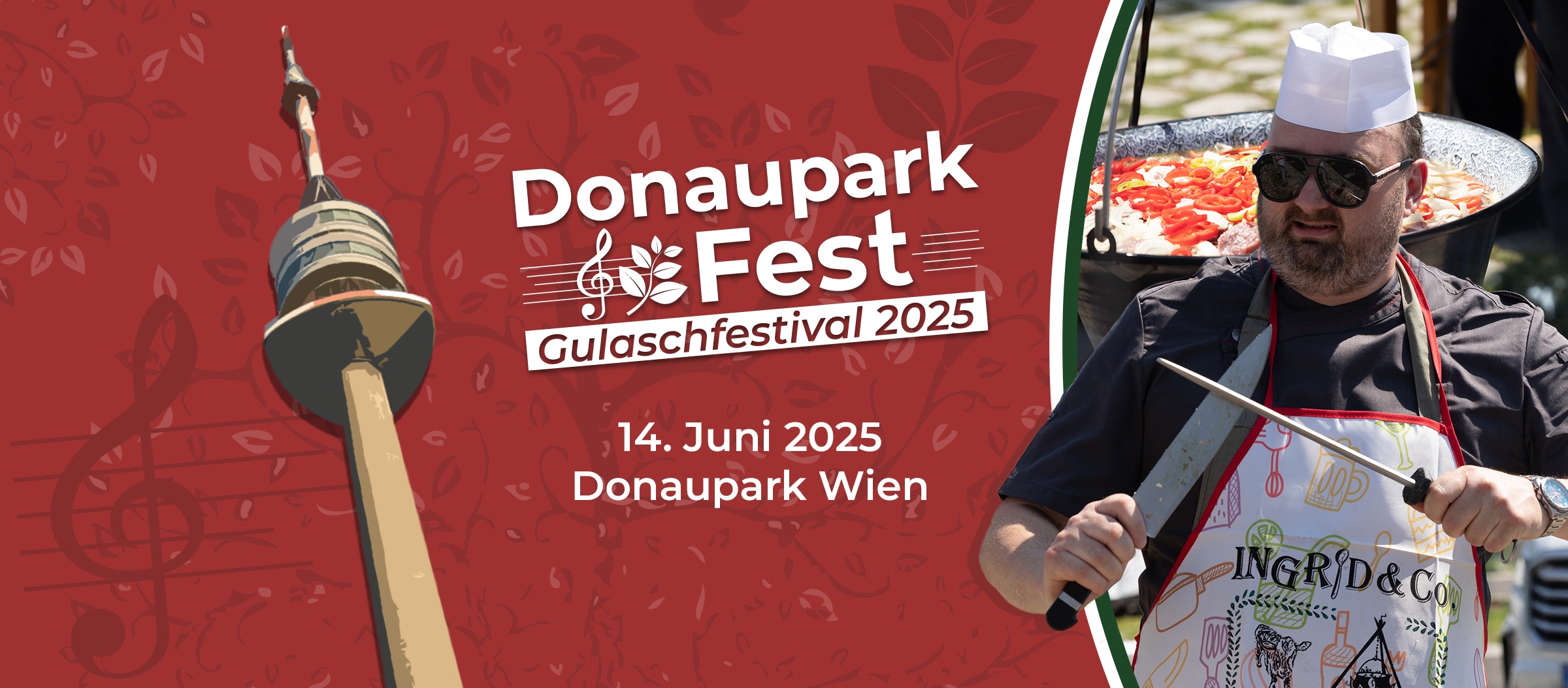 Donauparkfest - Gulaschfestival 2025 am 14. June 2025 @ Donaupark.