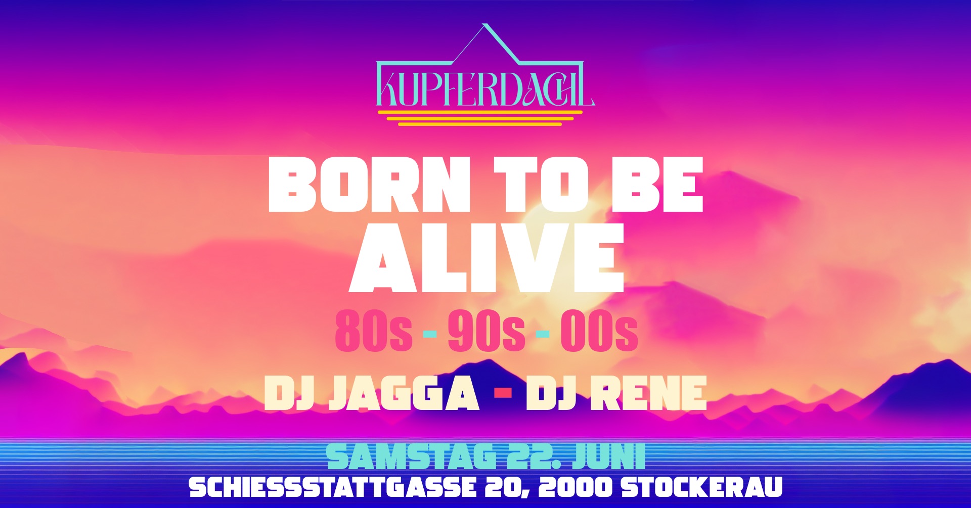 Born To Be Alive am 22. June 2024 @ Kupferdachl.