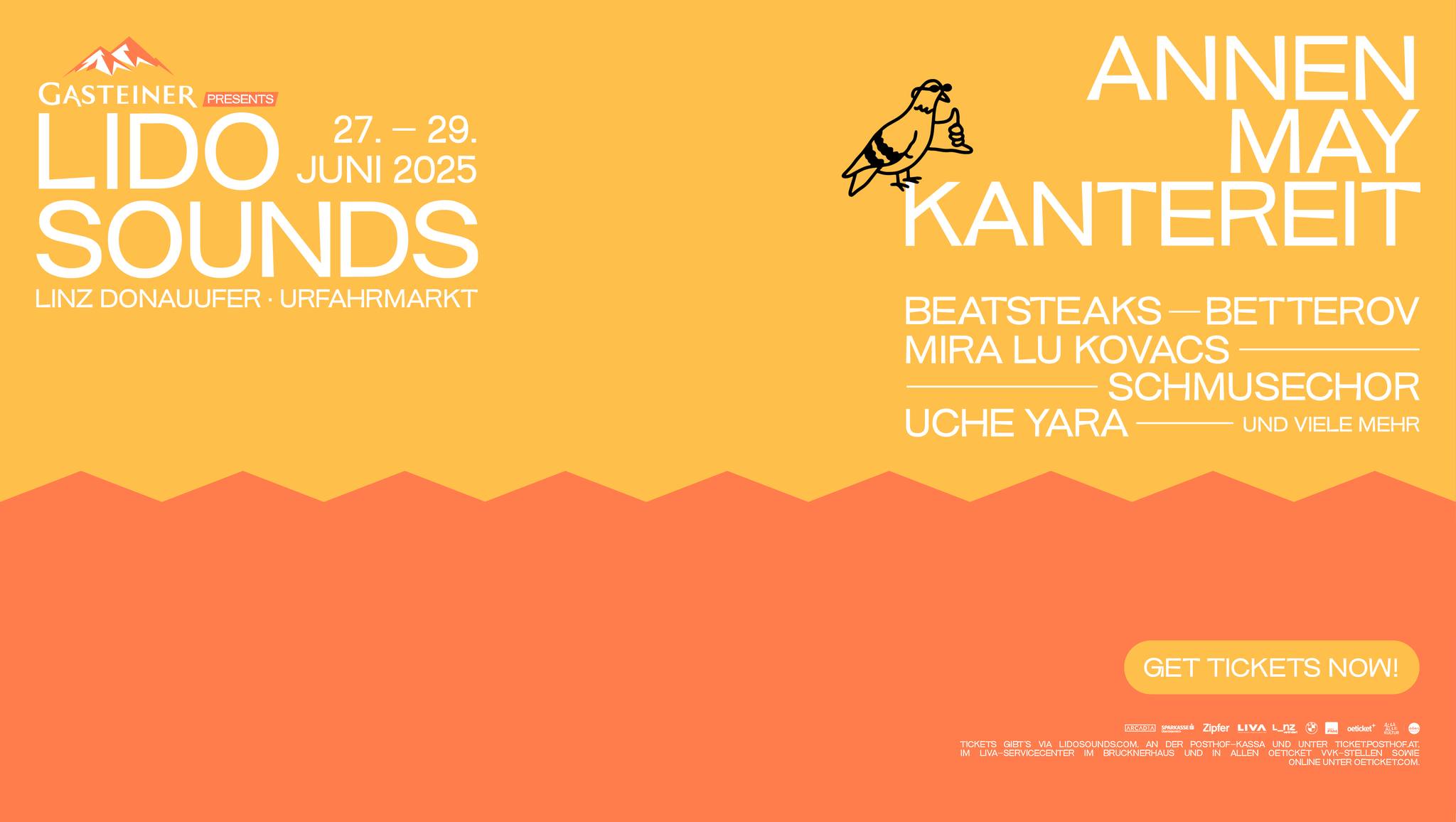 Lido Sounds 2025 am 27. June 2025 @ Linz Donauufer.