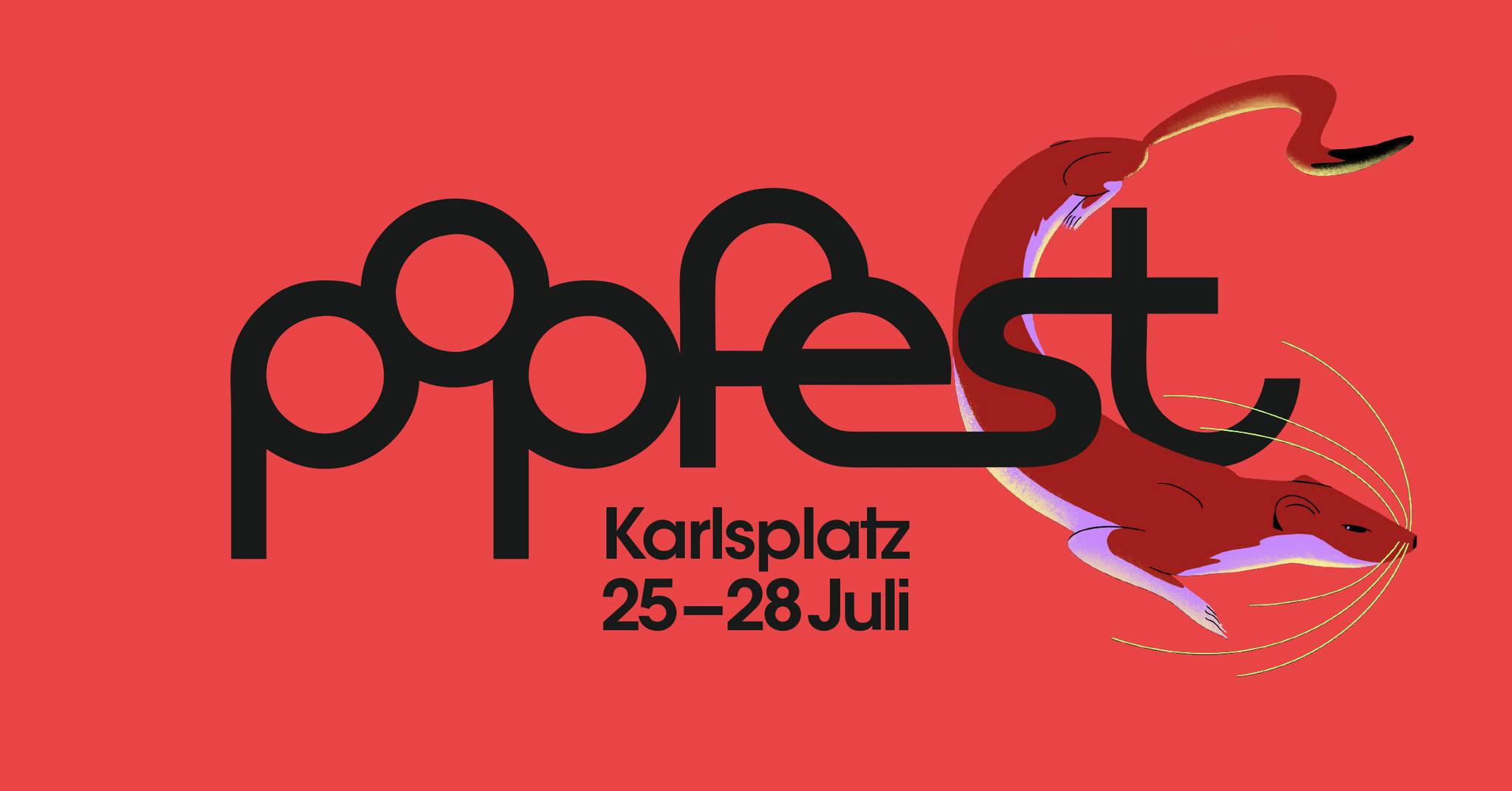 Popfest 2024 - Tag 3 am 27. July 2024 @ Karlsplatz.