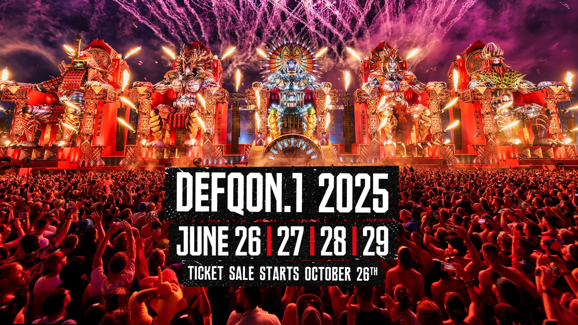 Defqon.1 Festival 2025 am 26. June 2025 @ Evenemententerrein Walibi World.