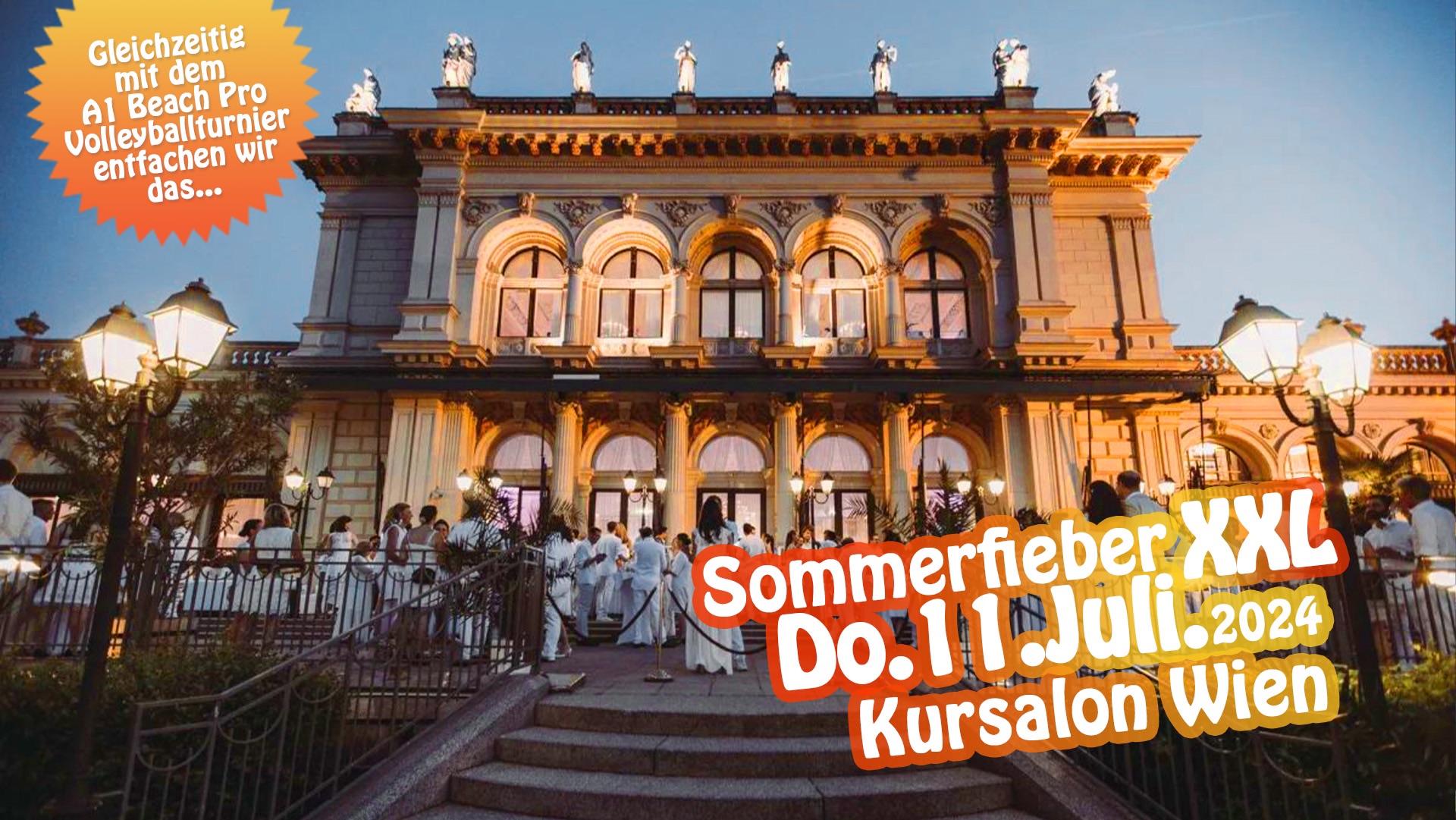 Sommerfieber XXL am 11. July 2024 @ Kursalon.