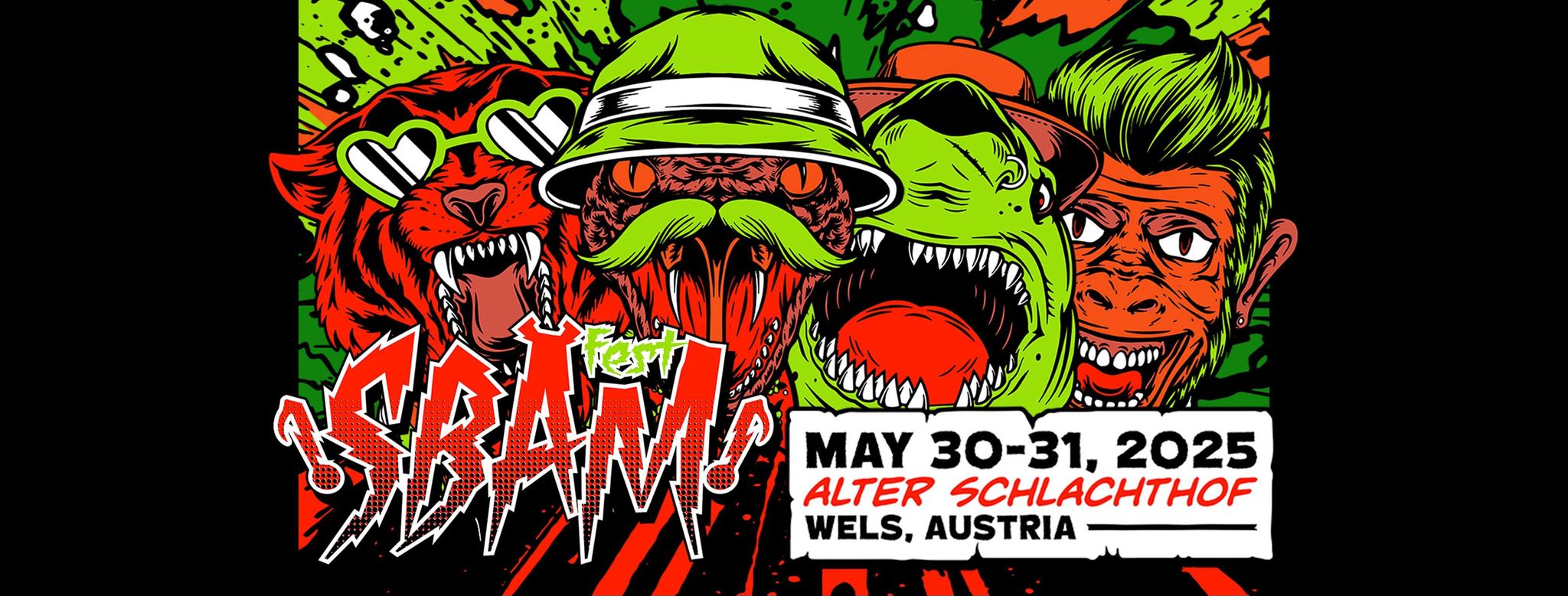 SBÄM Fest 7 am 30. May 2025 @ Alter Schlachthof Wels.