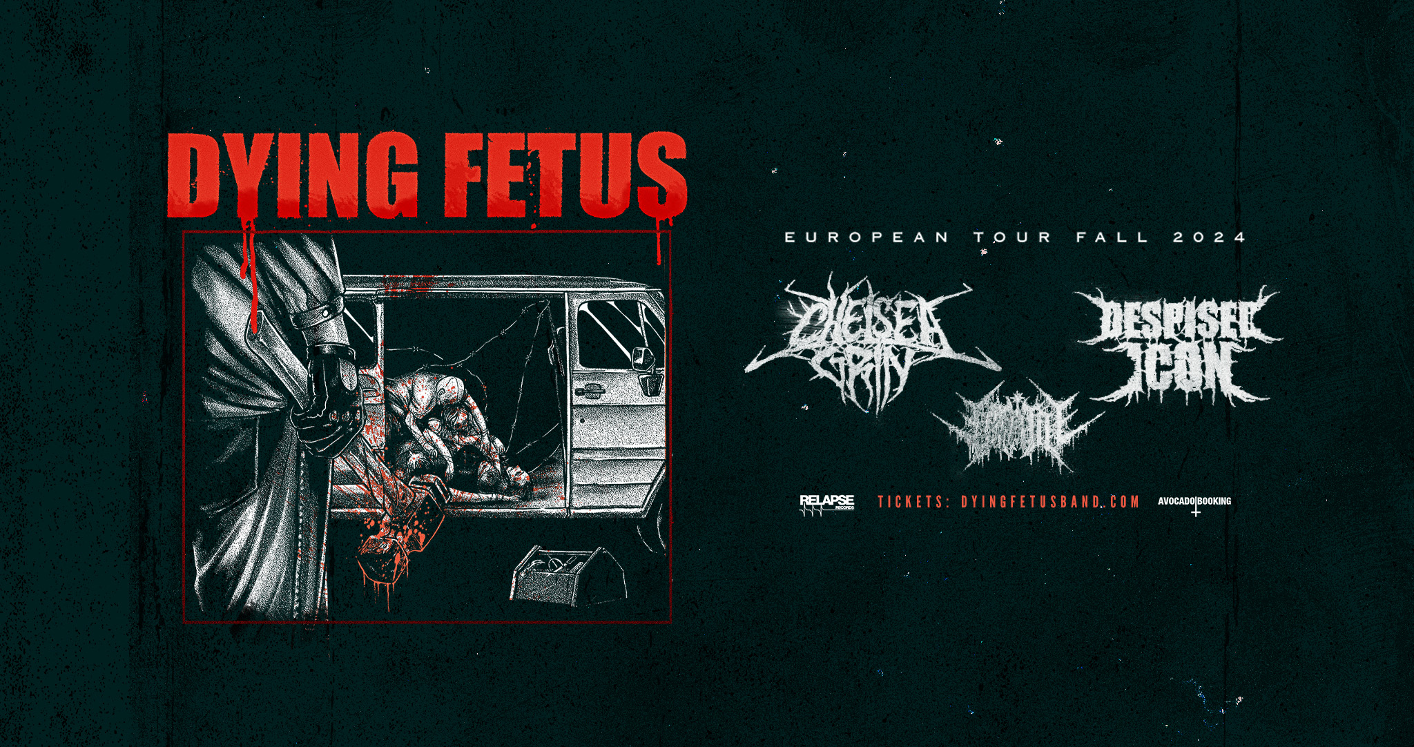 Dying Fetus am 11. December 2024 @ Arena Wien.